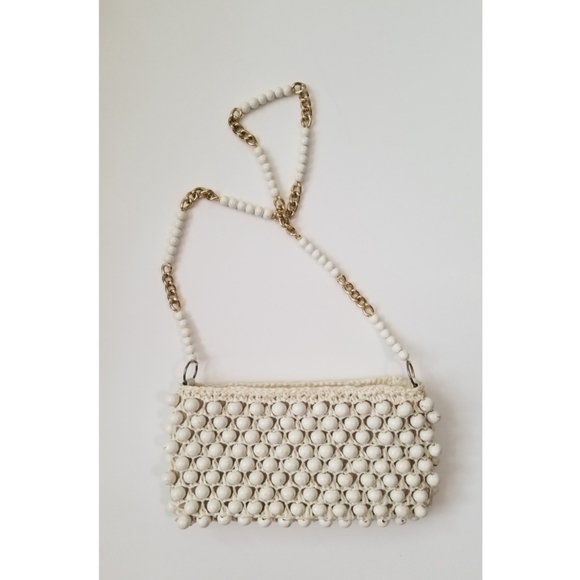 Handbags - Vintage • 1960's Mod Beaded Purse